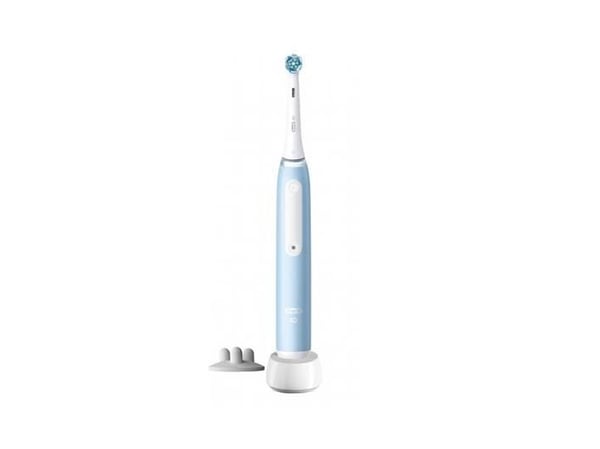 Oral-B iO SERIes3 ICE elektrisk tandborste vuxen roterande/vibrerande blå (iO3 Ice Blue)