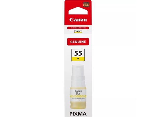 Canon GI 55 Y - 40 ml - gul - original - hengeboks - blekkrefill - for MAXIFY GX1050, GX2050