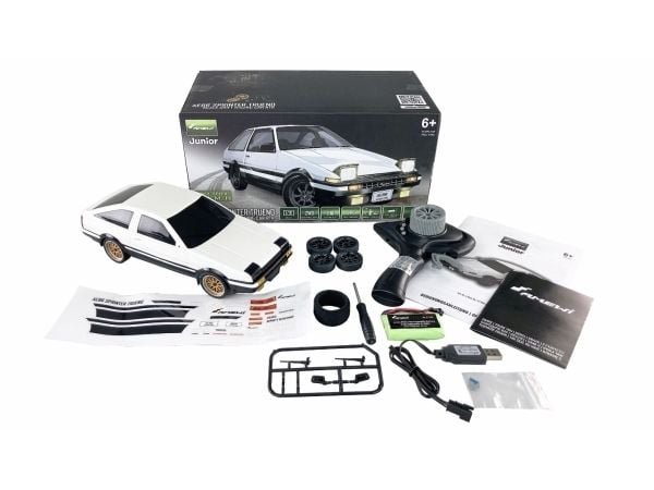 Amewi AE86 Trueno, On-road racerbil, 1:18, 6 år, 500 mAh, 274 g