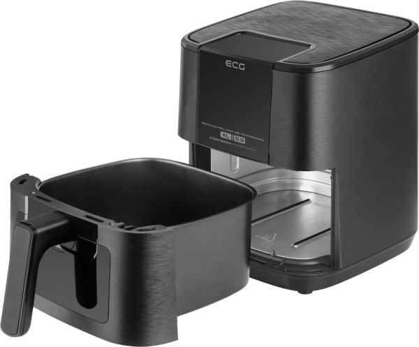 ECG AF 5500 Crunchy, Varmluftsfrityr, 5,5 l, 80 °C, 200 °C, 60 min, Single/enkelt
