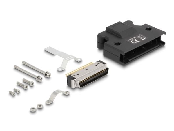 Delock - Datakontakt - 50-pin MDR (hane) lött