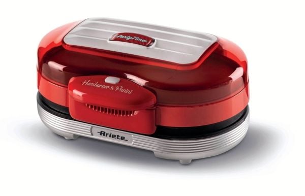 Ariete Party Time 0205 - Hamburgerjärn - 1.2 kW - röd
