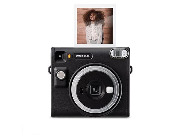Fujifilm Instax SQUARE SQ40 - Øyeblikkskamera - linse: 65.75 mm - instax SQUARE svart