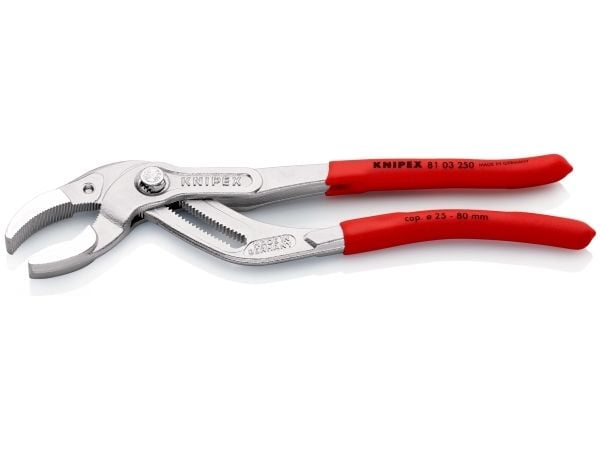 KNIPEX vandlås- og konnektortang forkromet 250 mm