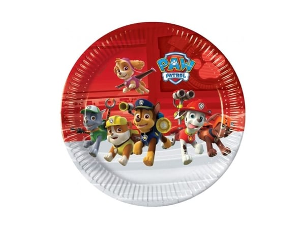 Paw Patrol tallerkner, 23 cm
