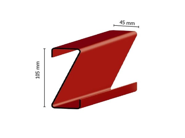 Bjælke 2300 mm Z105-24 3200 kg