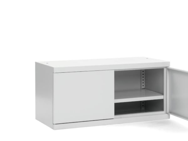 Oppbevaringsskap i stål - SMK 470x800x435 mm Grå