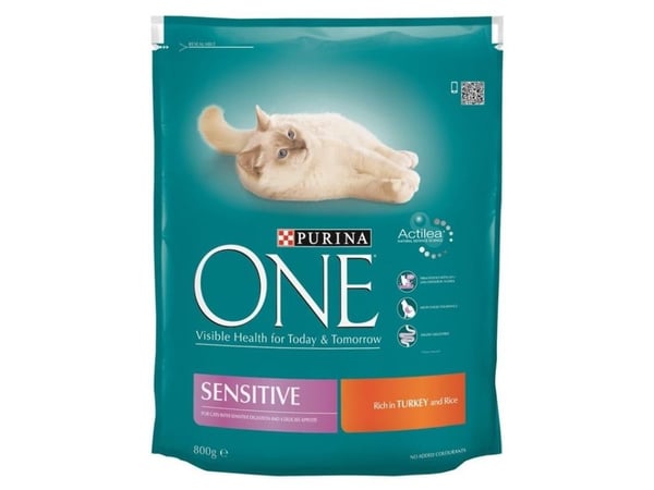 PURINA One Bifensis Adult Sensitive - kuivaruoka kissanpennuille - 800g