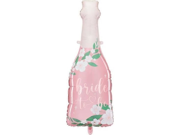 Folieballon flaske, bride to be