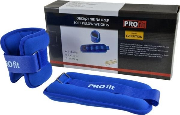 Profit Evolution käsivarsi- ja jalkapainot sininen 2x2,5 kg (O0784)
