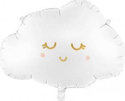 PartyDeco FB98, lekeballong, folie, gull, rosa, hvit, festtema, figur, 510 mm