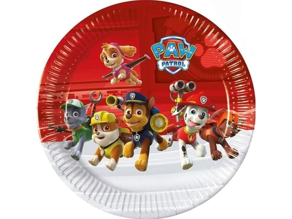 Paw Patrol lautaset, 23 cm
