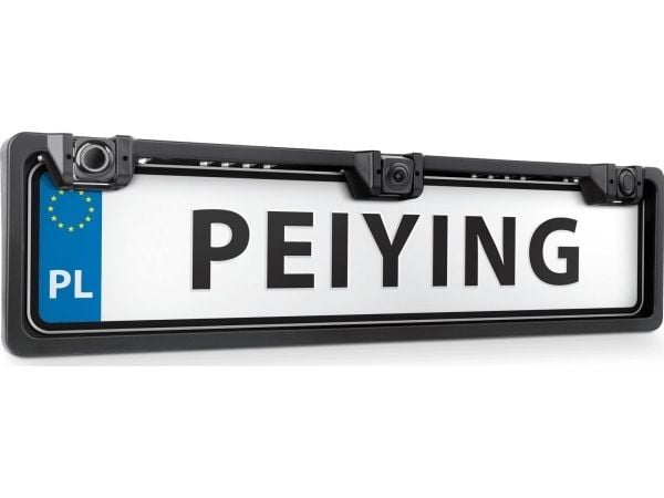 Bakkamera til bil med gyroskop og parkeringssensorer (LEC-PY0105P)