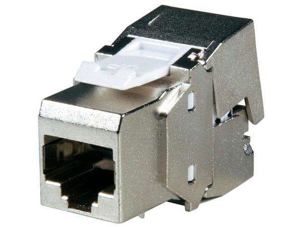 EFB Elektronik E-20072, Flad, Sølv, RJ-45, IDC, IDC, Hunstik, Cat6