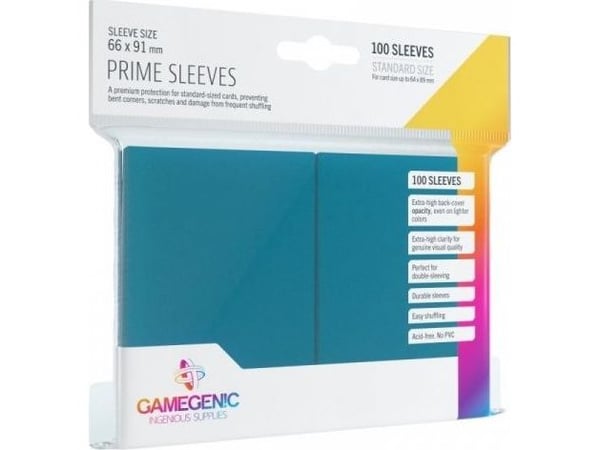 GameGenic Prime Sleeves Blue