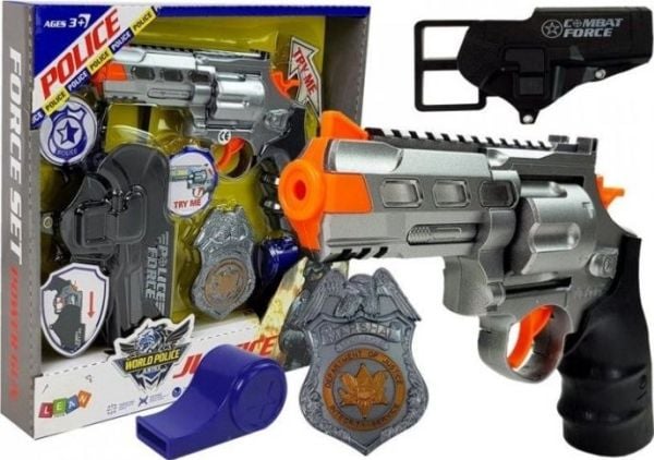 Lean Sport Revolveri 20cm Badge Holster Pilli ääni valoefektit
