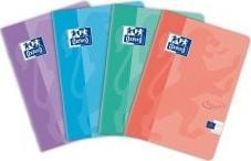 A5 notatbok med disksystem dobbel linje Oxford Touch pastellmiks (10 stk)
