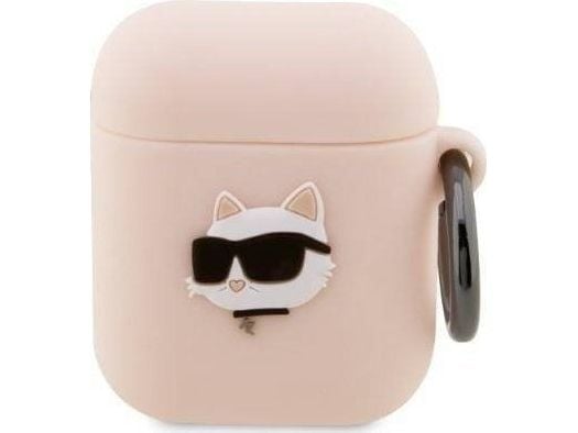 Karl Lagerfeld skyddsfodral Choupette Head 3D rosa
