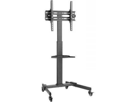 Equip 650607, Multimediavagn, Svart, Plast, Stål, Plattskärm, 35 kg, 81,3 cm (32")