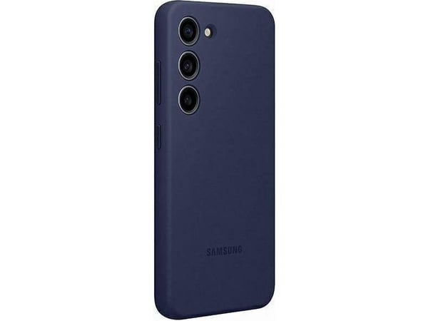 Samsung EF-PS916 - Baksidedeksel for mobiltelefon - silikon - marineblå - for Galaxy S23+