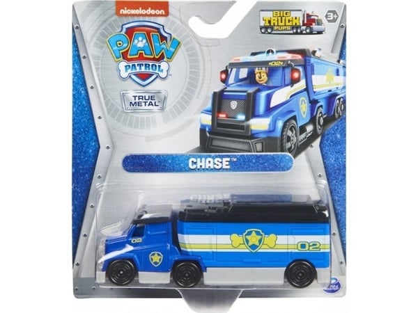 Paw Patrol Big Trucks True Metal fordon - Chase