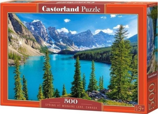 Castorland puslespill 500 Spring ved Moraine Lake, Canada