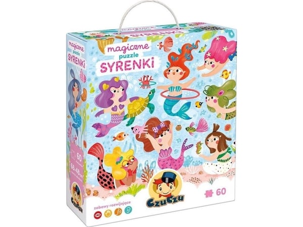 Czuczu puslespill 60 brikker Magic puslespill – syriner