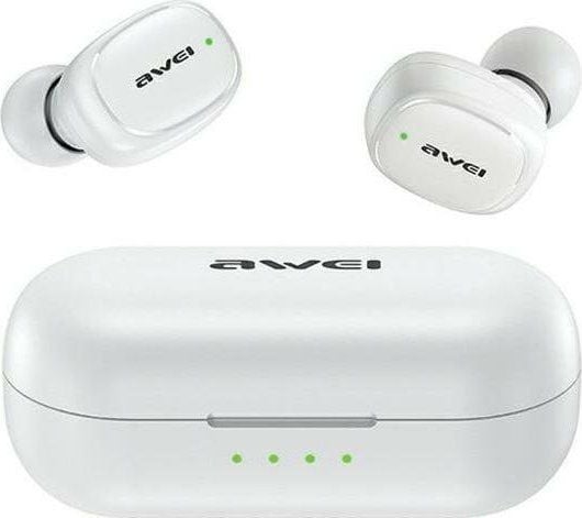 Awei T13 Pro TWS trådløse hodetelefoner hvit (AWE000177)