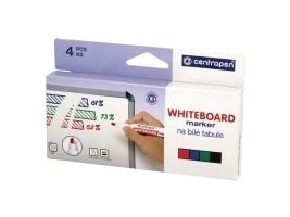 Whiteboardmarker Centropen® 8569, skrå, flere farver, pakke a 4 stk.