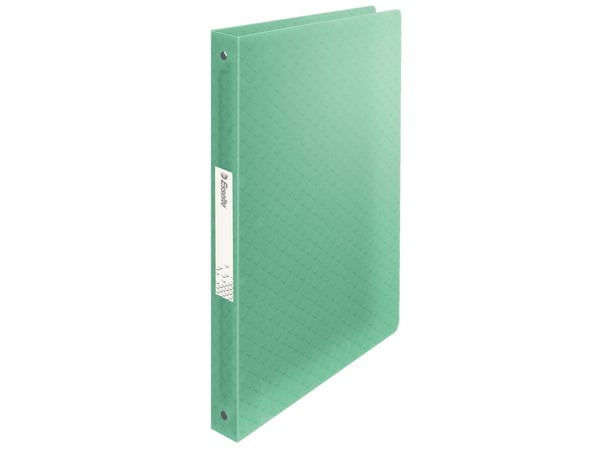 Esselte Colour'Ice - Ringperm - bokryggbredde: 27 mm - for A4 - kapasitet: 140 ark - grønn