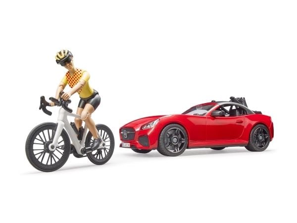 BRUDER Roadster, Kjøretøy, 3 år, Akrylonitril-butadien-styren (ABS), Flerfarget