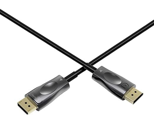 PREMIUMCORD Optical DisplayPort 1.4 tilkoblingskabel M/M, gullbelagt kontakt. 15m (kport6-15)