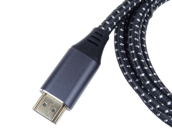 PREMIUMCORD-kabel HDMI 2.1 High Speed + Ethernet-kabel 8K@60Hz, gullbelagte kontakter, 0,5 m (kphdm21s05)
