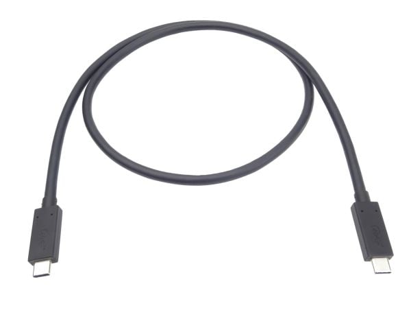 PremiumCord KU4CX08BK, 0,8 m, USB C, USB C, USB4 Gen 3x2, 40 Gbit/sek., Sort