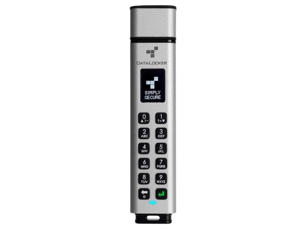 DataLocker Sentry K350 - USB-flashstasjon - kryptert - 64 GB - TAA-samsvar