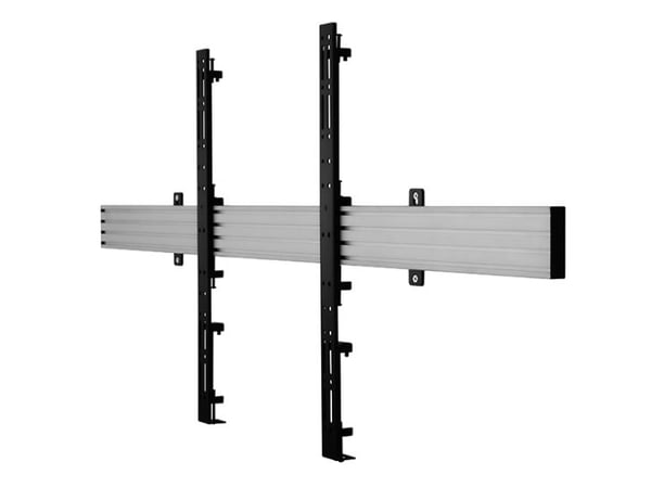 B-TECH System X BT8390-VESA800F - Monteringskomponent (2 støttearmer) - robust - for flatpanel - universal interface - låsbar - svart - skjermstørr...