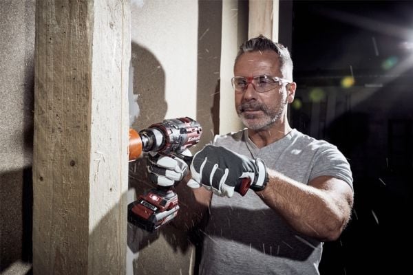 kwb 499080, Single/enkelt, Trådløs skrutrekker, Murstein, Betong, Laminert Panel, Lightweight concrete, Plast, Tre, Oransje, Hex- og SDS-plus-skaft...