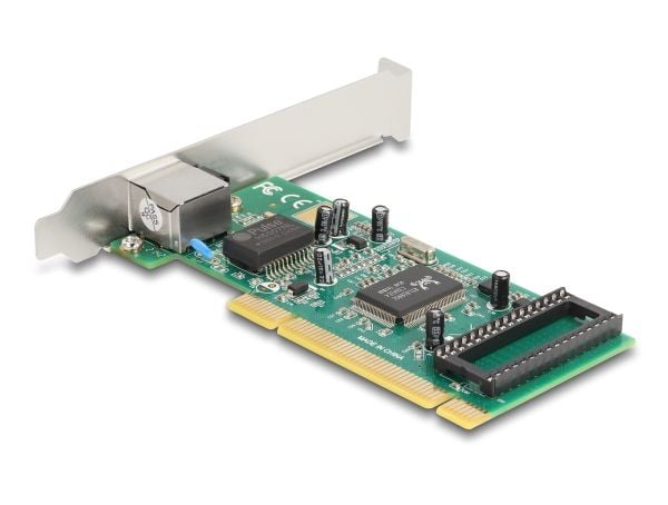 Delock - Nettverksadapter - PCI lav profil - 10/100/1000Base-T(X) x 1