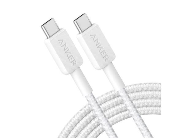 Anker 322, 1,8 m, USB C, USB C, Valkoinen