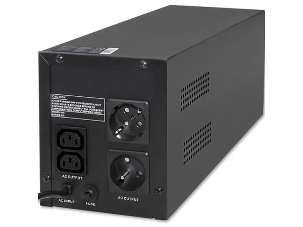 Qoltec UPS nødstrømforsyning | monolitt | 1200VA | 720W