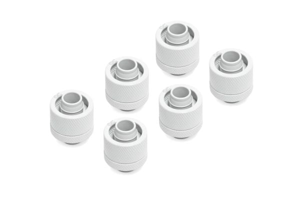Alphacool Eiszapfen 16/10 mm skrumunnstykke G1/4 - White Sixpack (17625) Alphacool Eiszapfen 16/10 mm skrumunnstykke G1/4 - White Sixpack (17625)