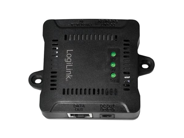 LogiLink POE005, Gigabit Ethernet, 10,100,1000 Mbps, 10/100/1000 BASE T(X), IEEE 802.3, IEEE 802.3ab, IEEE 802.3af, IEEE 802.3at, IEEE 802.3u, Full...