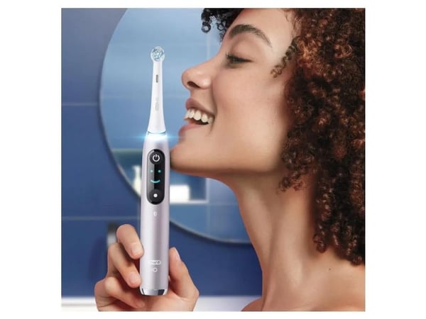 Oral-B Tannbørste iO Series 9 Duo Magnetannbørste 2 stk. Sort Onyx/Rose Quartz + ekstra hode