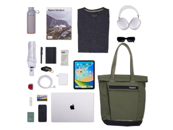 Thule Paramount - Notebook carrying tote - 22L - 12" - 16" - dempet grønt