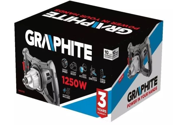 ELEKTRISK BLANDER 1200W HÅNDTAK M14, 2 HASTIGHETER