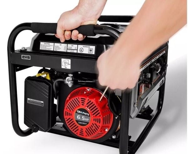 Generaattori 2,2 kW 12/230 Grafiitti