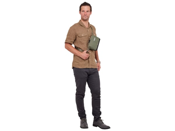 Thule Paramount - Tverrkroppspose - 2L - 420D nylon, polyester - dempet grønt