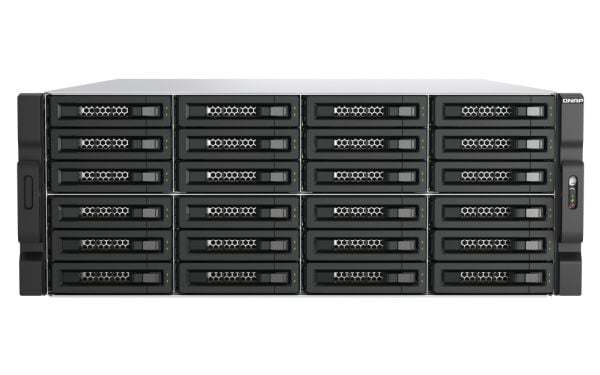 QNAP TL-R2400PES-RP - Harddiskarray - 24 brønner (SATA-600) - PCIe x8 (ekstern) - kan monteres i rack - 4U