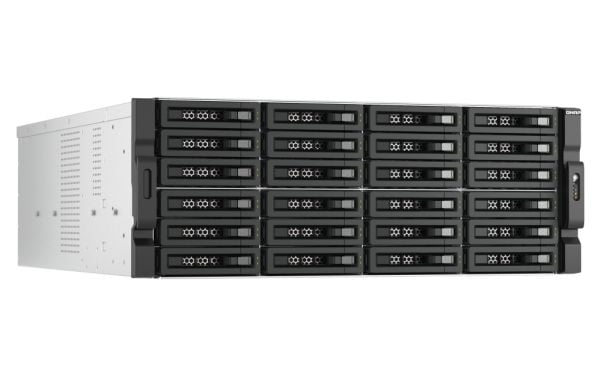 QNAP TL-R2400PES-RP - Harddiskarray - 24 brønner (SATA-600) - PCIe x8 (ekstern) - kan monteres i rack - 4U
