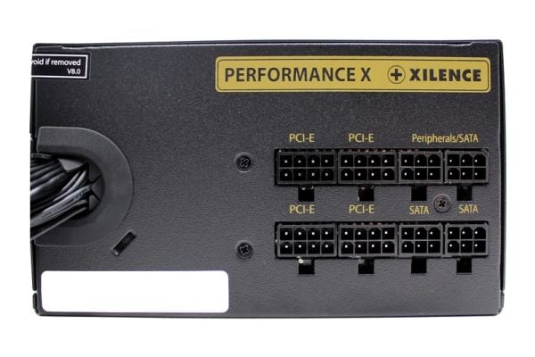 Xilence Performance X+ Series XP750MR9.2 - Strømforsyning (intern) - ATX12V 3.0 - 80 PLUS Gold - AC 100-240 V - 750 Watt - aktiv PFC - sort